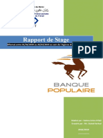 Rapport de Stage Banque Populaire
