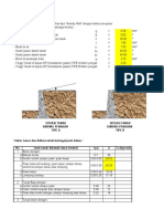 Perhitungan DP Type Gravity Wall