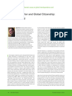 The Earth Charter and Global Citizenship: A Way Forward: Nigel Dower, Scotland