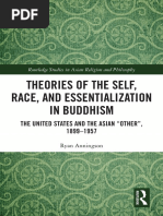 Anningson 2021 Theories of The Self, Race, and Essentialization in Buddhism