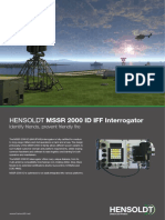 Hensoldt MSSR 2000 ID IFF Interrogator