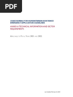 USAID-BHA EAG Annex A-Technical Information and Sector Requirements February 2022