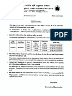 Schedule of Preliminary Examination (CBT) For The Post of Assistant 25072022