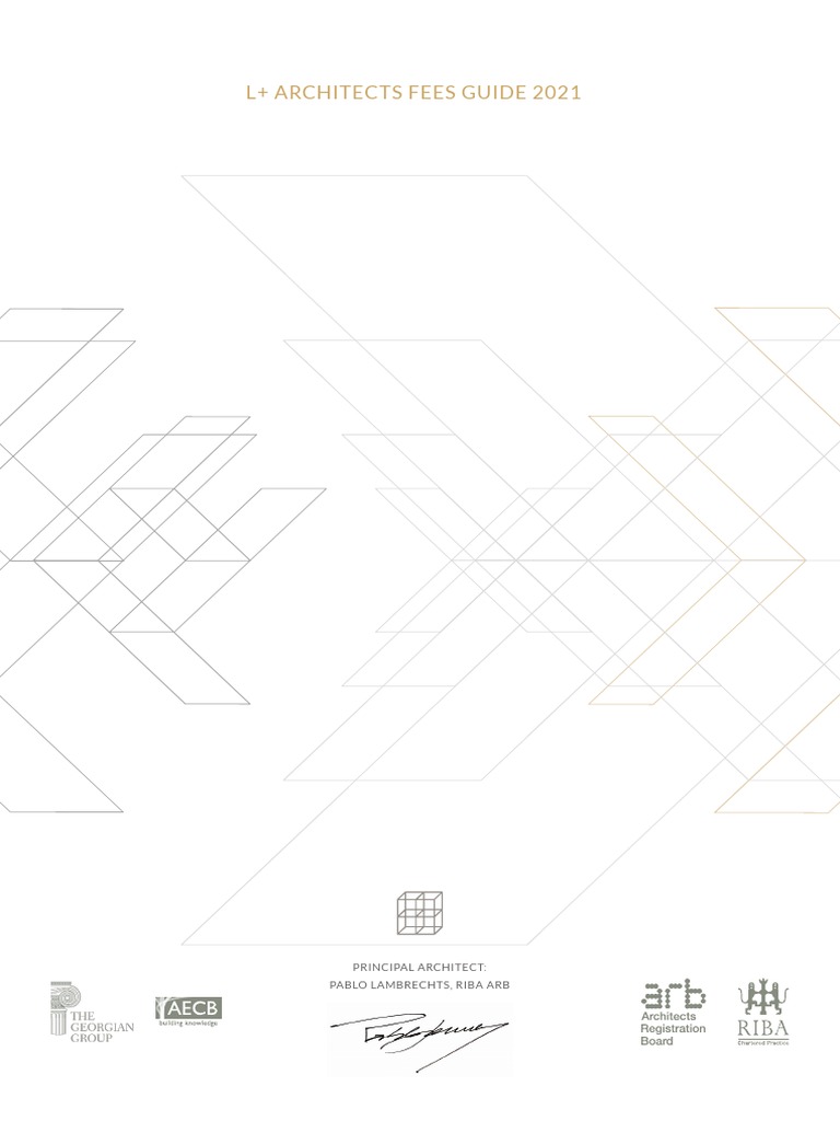 L+ Architects Fees Guide 2021 Principal Architect Pablo Lambrechts