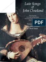 Lute songs of John Dowland