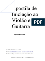 Apostila de Iniciação ao Violão e Guitarra