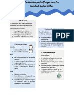 Factores Que Afectan La Calidad de La Leche