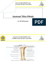 Anatomi Tibia Fibula: Dr. Alif Alfiansyah