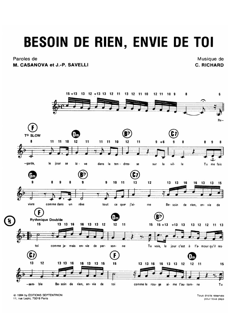 5 Besoin de Rien Envie de Toi PDF