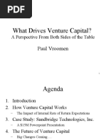 What Drives Venture Capital