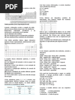 LISTA quim