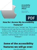 Accessibility Features On Iphone