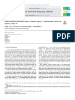 Lesión Química Ocular Asociada Con Desinfectante de Manos Una Mini Revisión Sobre Su Aumento Bajo COVID-19