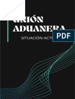 A.07 Unión Aduanera, Situación Actual