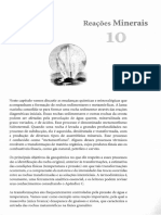 Geoquímica, Um Introdução (2011) - Cap10 - Reações Minerais