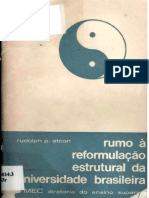 1966 - Relatório ATCON - Reforma Da Universidade Na Ditadura de 1964