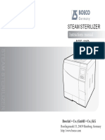 Steam Sterilizer: Instructions Manual