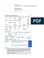 Booking Confirmation On IRCTC, Train 12591, 07-May-2022, SL, GKP - CNB