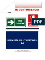 4.3. PLAN DE CONTINGENCIAS -ICM SA