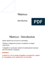 Lec#1 Intro To Matrices
