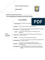 Técnicas de estudio CRILPRARI y método EPL2R