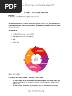 Lab 07 - Java Static Keyword: Objective