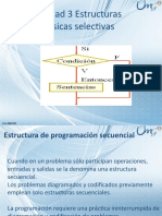 Unidad III Estructuras Basicas Selectivas