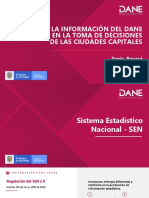 Información estadística para la toma de decisiones en ciudades capitales