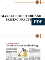 Market Structure and Pricing Practices