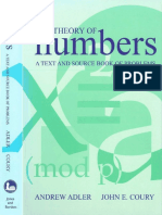 Andrew Adler, John E. Cloury - Theory of Numbers - A Text and Source Book of Problems - Jones & Bartlett Pub (1995)