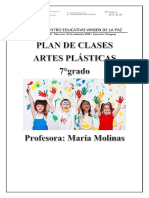 Artes Plásticas Plan de Clases 7mo
