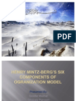 MINTZ BERG’S FIVE COMPONENTS OF OGRANIZATION MODEL(finalized)