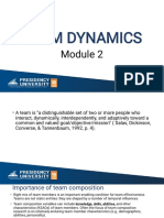 Class PPT - Team Dynamics Module 2