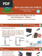 Geradores Elétricos, Potência No Gerador e Lei de Pouillet