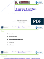 Evaluación de Algoritmos de Control para Sistemas ABS en Motocicletas