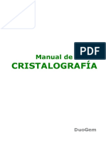 Geologia. Manual de Cristalografía