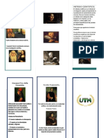 Brochure de Renacimiento y La Ciencia Moderna.