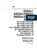 Copystar CS2552ci - 3252ci - 3552ci - 4052ci - 5052ci - 6052ci Service Manual