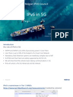 IPv6 in 5G