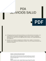 POA Servicios de Salud