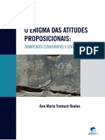 O Enigma Das Atitudes Proposicionais