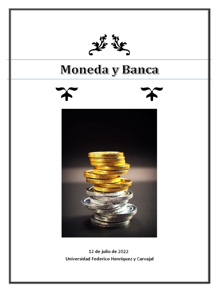 Historia y Función del Dinero en Economía | PDF | Dinero | Bancos