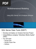 Multidimensional Modeling: Using SQL Server 2012 Analysis Services