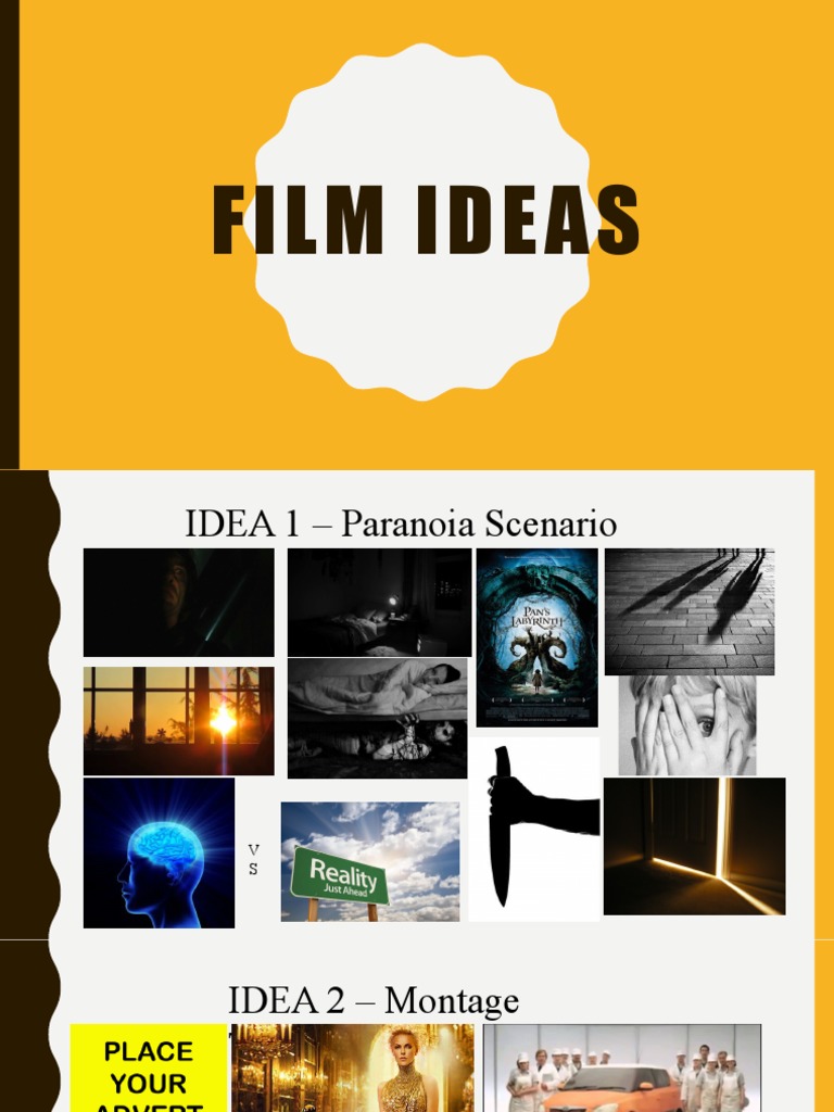 Creative Film Concepts Explored | PDF