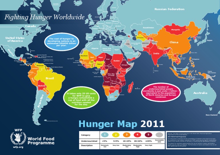 Hunger Map 2011 A1 | PDF