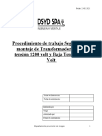 N°26Procedimiento de Trasformador y Conexionado MT y BT