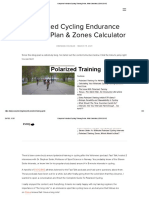 Complete Polarized Cycling Training Guide, With Calculator - EVOQ - Bike