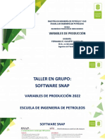 Taller Software SNAP 2022