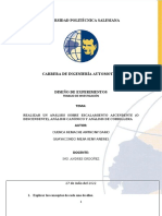 Análisis Sobre Escalamiento Ascendente (O Descendente), Análisis Canónico y Análisis de Cordillera - ANTHONY DARIO CUENCA REMACHE