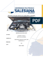 Identificación Del Sistema de Combustible y Sensores Grand Vitara J20 - ANTHONY DARIO CUENCA REMACHE